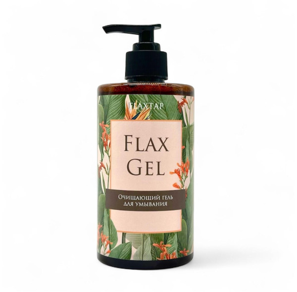 Очищающий гель 460мл FlaxGel