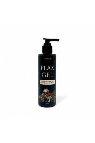 Очищающий гель с экстрактами грибов FlaxGel