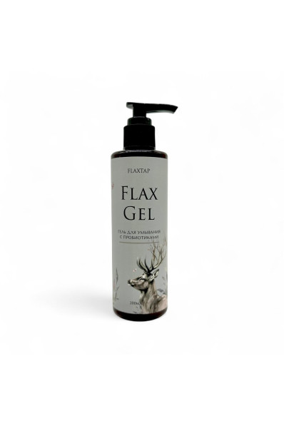 Гель для умывания с пробиотиками FlaxGel Гель для умывания с пробиотиками FlaxGel