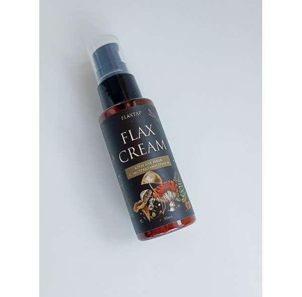 Крем для лица с экстрактами грибов FlaxCream