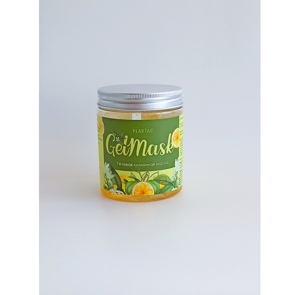 Гелевая лимонная маска FlaxGelMask