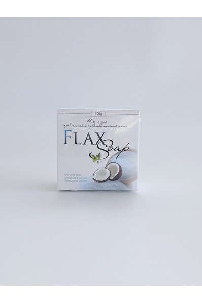 Мыло для проблемной и чувствительной кожи FlaxSoap
